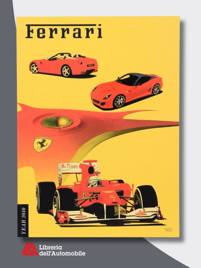 F1 yearbook Ferrari 2010 con racconti della stagione di Formula 1 e approfondimenti sul mondo Ferrari