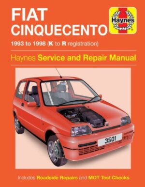 Fiat Cinquecento 1993-98 N. 3501 Owners Workshop Manuals