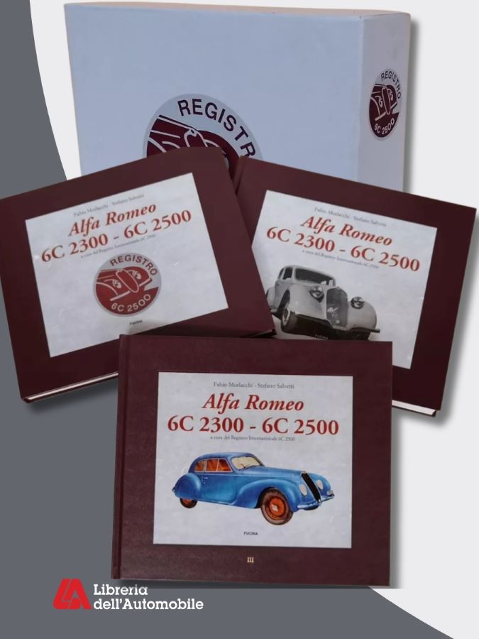 Libri Alfa Romeo dedicati alla storia e all’evoluzione delle Alfa Romeo 6C 2300 e 6C 2500