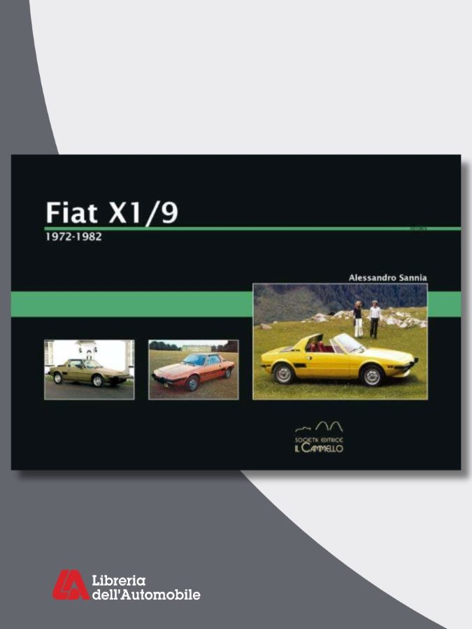 Libri automobilismo sulla storia e le evoluzioni della Fiat X1/9 con immagini e schede tecniche