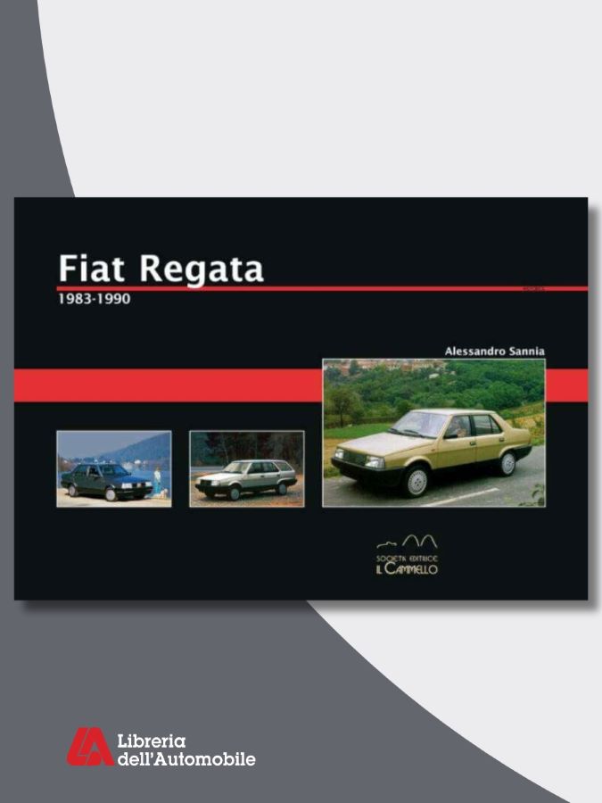 Libri automobilismo sulla storia e le evoluzioni della Fiat Regata berlina e Weekend con immagini e schede tecniche