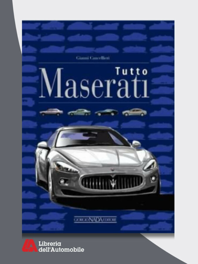 Libri automobilismo sulla storia e i modelli iconici della Maserati