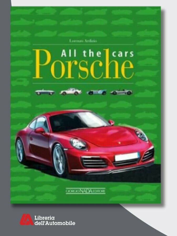 Libri automobilismo sulla storia completa dei modelli Porsche dal 1946 al 2015 con schede tecniche e disegni inediti