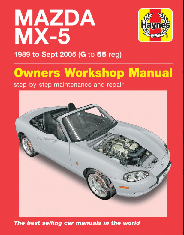 Mazda Mx-5 1989 To Sept 2005 G To 55 Owners Workshop Manual N. 5565