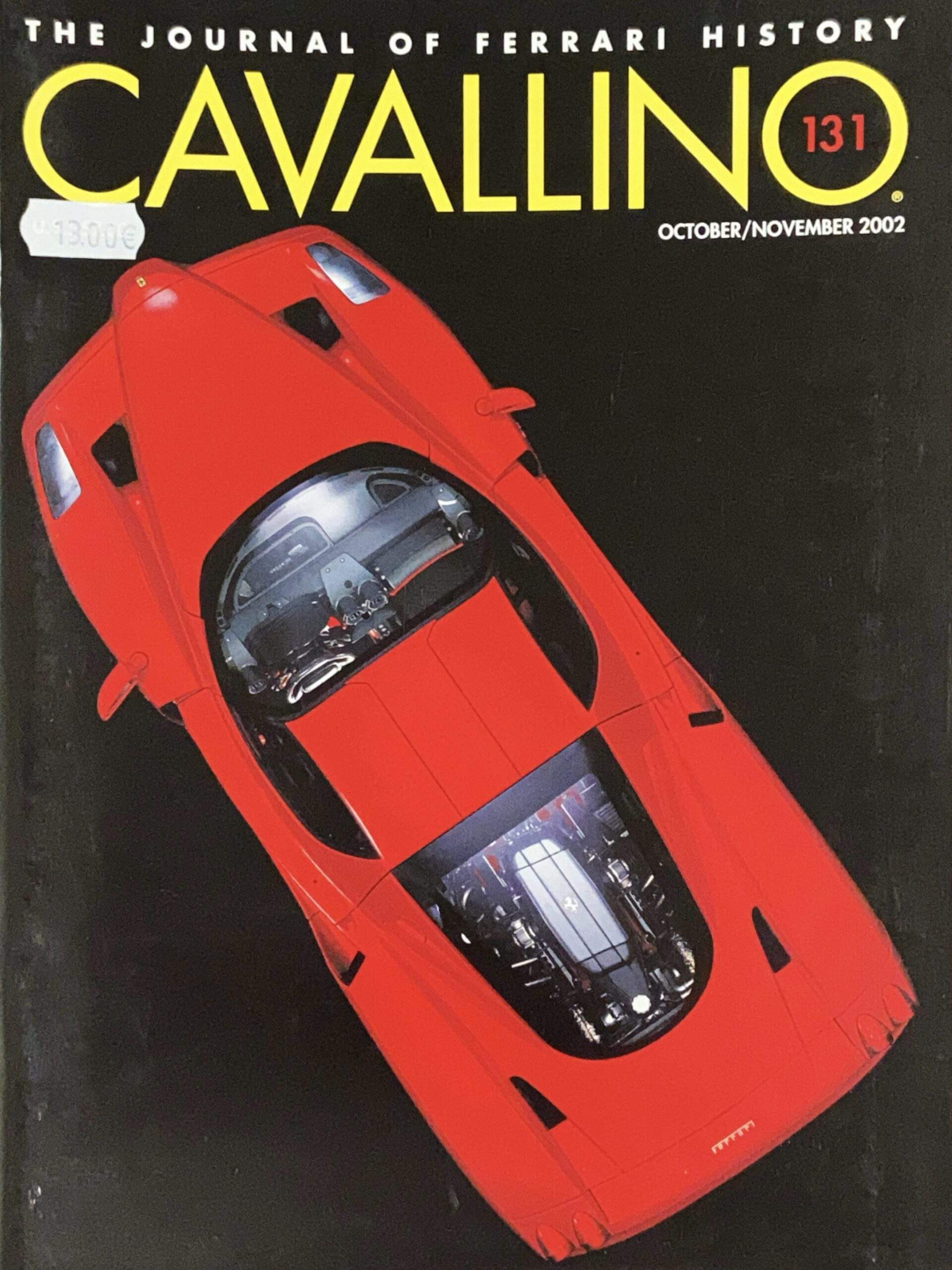 Cavallino The Journal Of Ferrari History N° 131 - October/November 2002