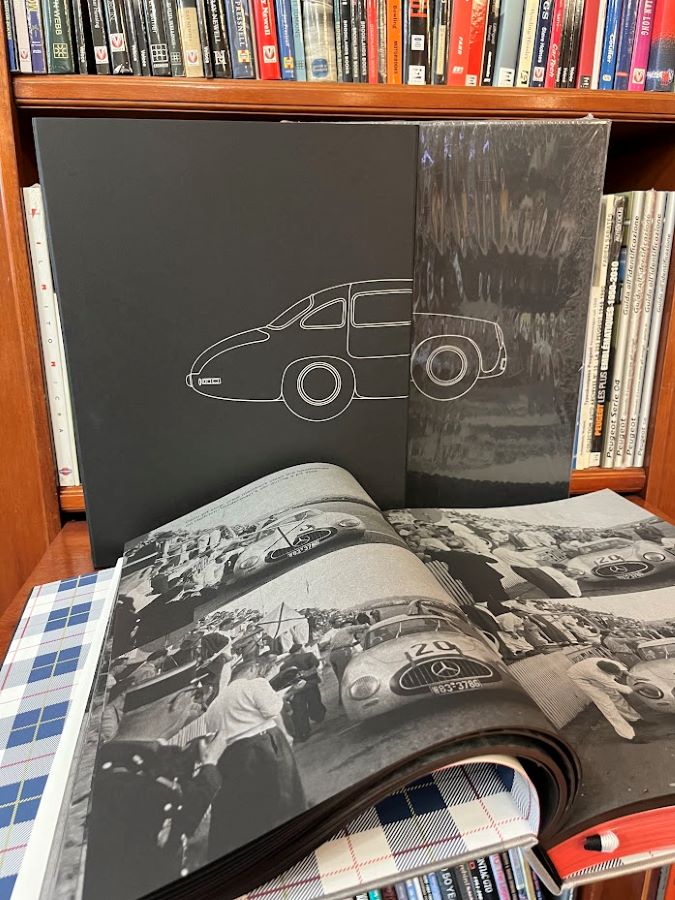 Libri automobilismo sulle vittorie e la storia della Mercedes-Benz 300 SL da corsa