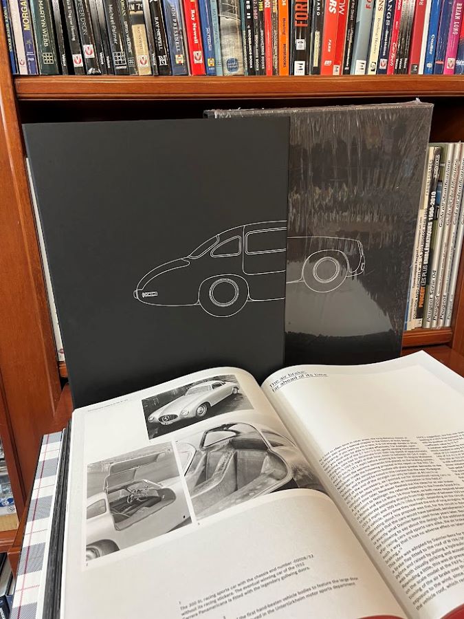 Libri automobilismo sulla carriera e le gare leggendarie della Mercedes-Benz 300 SL da corsa