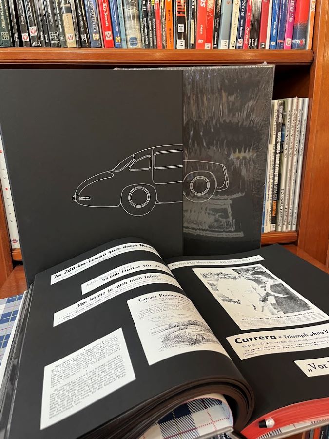 Libri automobilismo sulla storia e le vittorie della leggendaria Mercedes-Benz 300 SL da corsa
