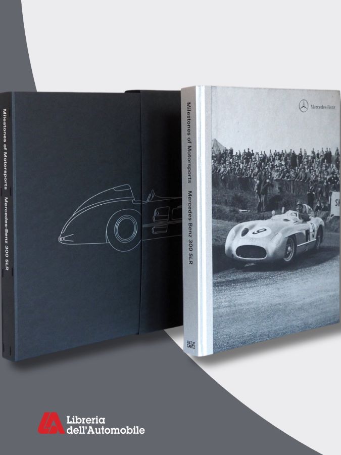 Libri automobilismo sulla storia e le gare leggendarie della Mercedes-Benz 300 SLR negli anni ’50