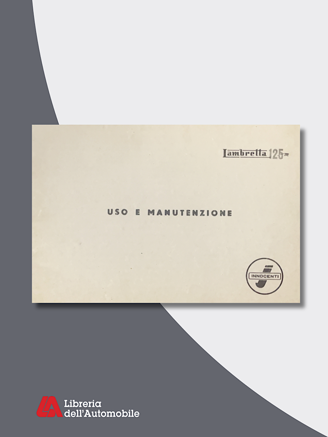Lambretta 125 M - Uso E Manutenzione