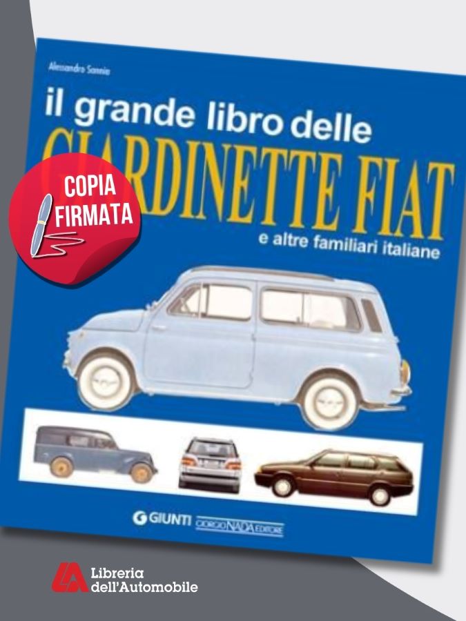 Libri automobilismo sulla storia e i modelli delle auto familiari e giardinette italiane
