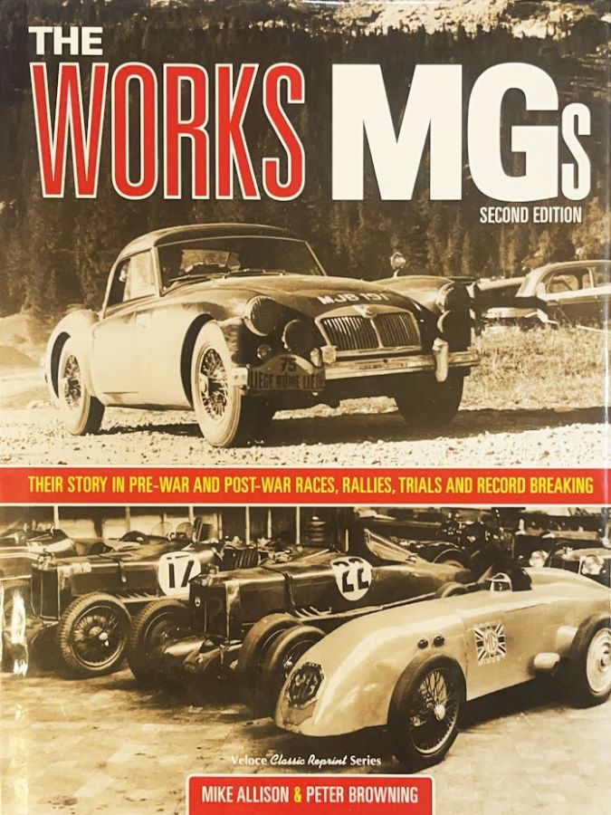 Libri automobilismo sulla storia e le competizioni delle auto da corsa MG