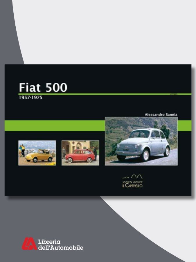 Libri automobilismo sulla storia e le evoluzioni della Fiat 500 con immagini e schede tecniche