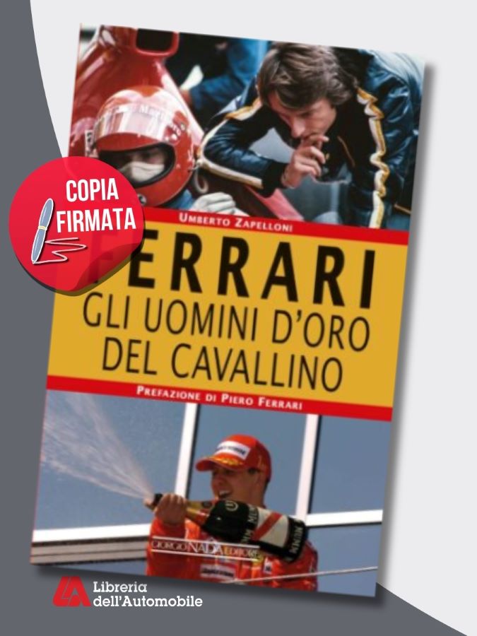 Libri formula 1 sui ritratti e le storie dei campioni della Ferrari