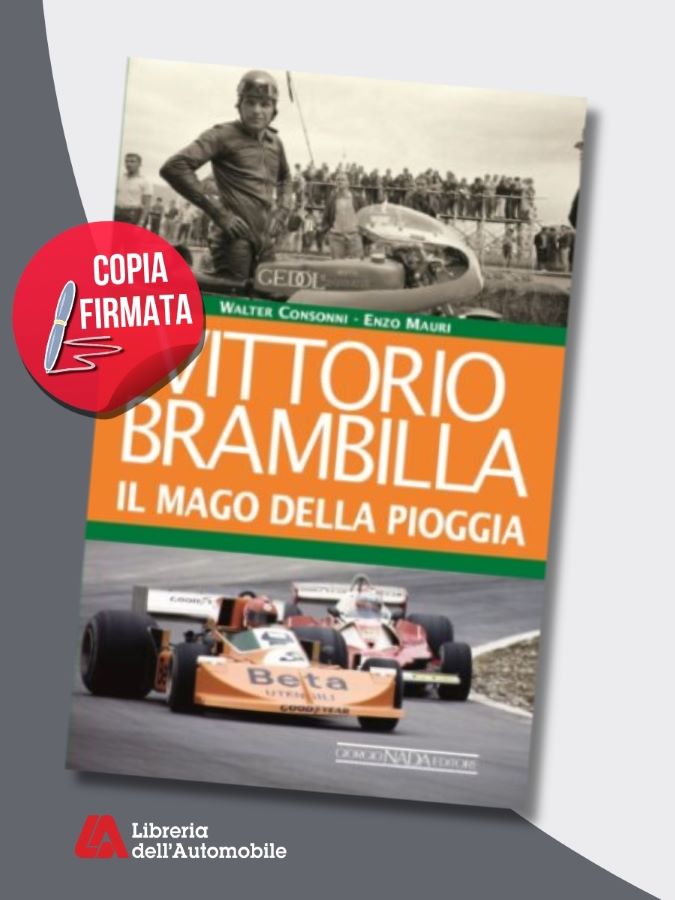 Libri formula 1 sulle imprese e la carriera del pilota Vittorio Brambilla
