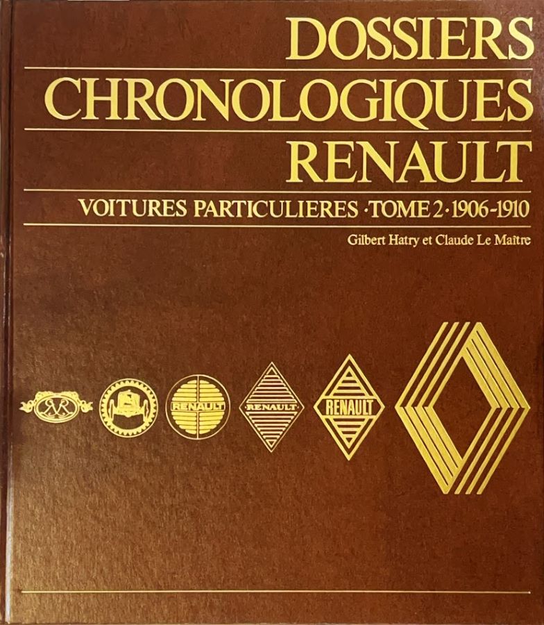 Libri automobilismo sulla Renault 1906-1910, primi modelli e innovazioni storiche del marchio