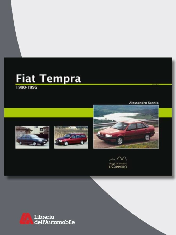 Libri automobilismo sulla storia e le evoluzioni della Fiat Tempra berlina e Station Wagon con immagini e schede tecniche
