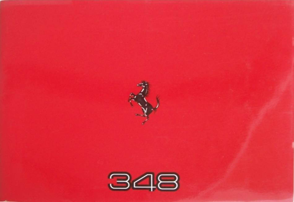 Ferrari 348 Cartella Stampa/Press Kit (572/89)