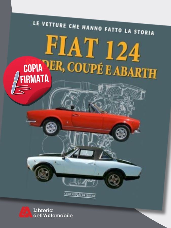 Libri Alfa Romeo sulla storia, le vittorie rally e le versioni sportive della 124 Spider e Coupé