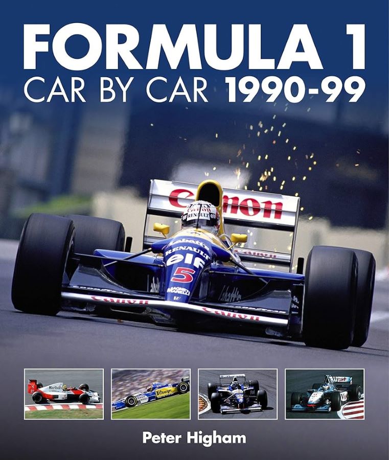 Libri formula 1 sulle monoposto e i team di F1 negli anni ’90