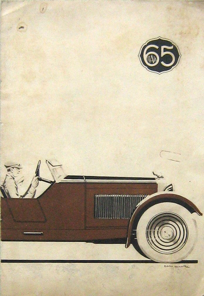 Itala Tipo 65 Depliant Originale