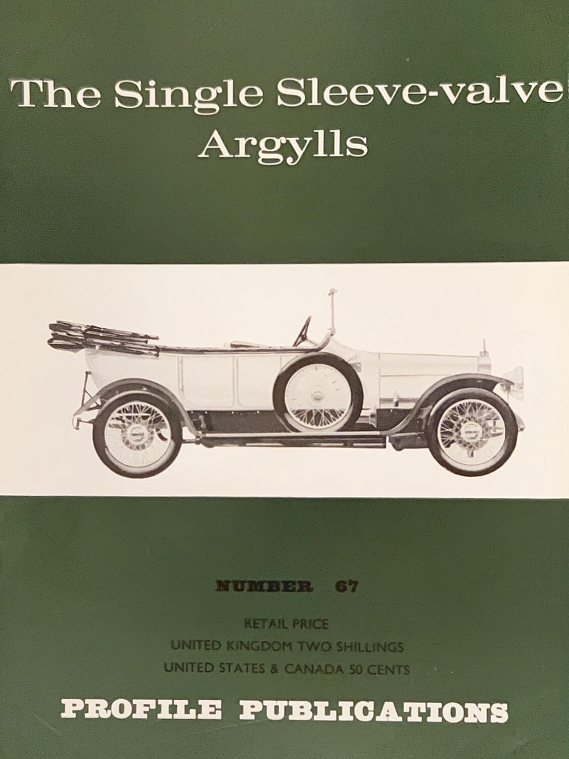 The Single Sleeve Valve Argylls Profile Publication N.67