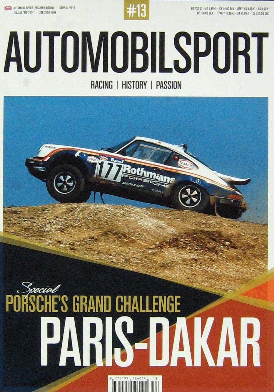 Automobilsport N.13 Special Porsche´S Grand Challenge Paris-Dakar