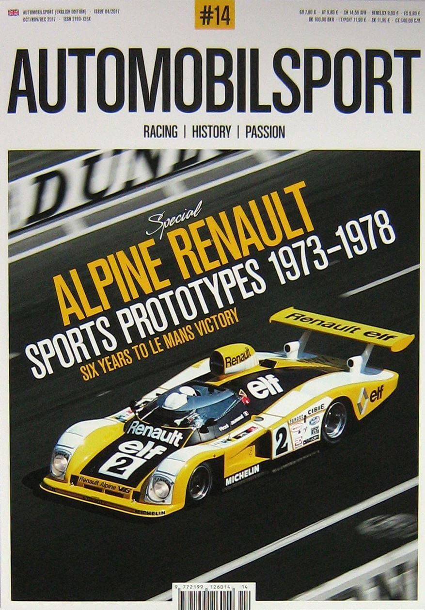 Automobilsport N.14: Special Alpine Renault Sports Prototypes 1973-1978