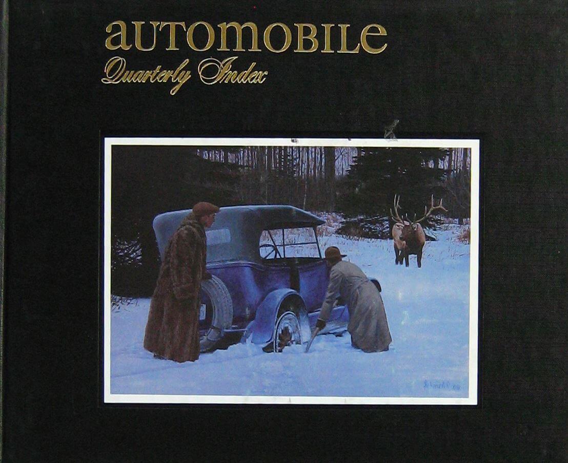 Automobile Quarterly Index Five Year Cumulative Index Volumes 21-22-23-24-25