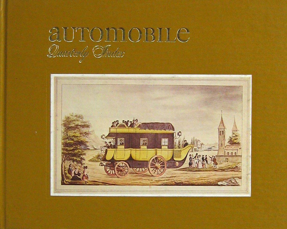 Automobile Quarterly Index Four Year Cumulative Index Volumes 9-10-11-12