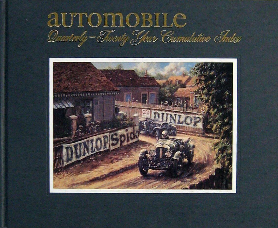 Automobile Quarterly Index Volumes 1-20