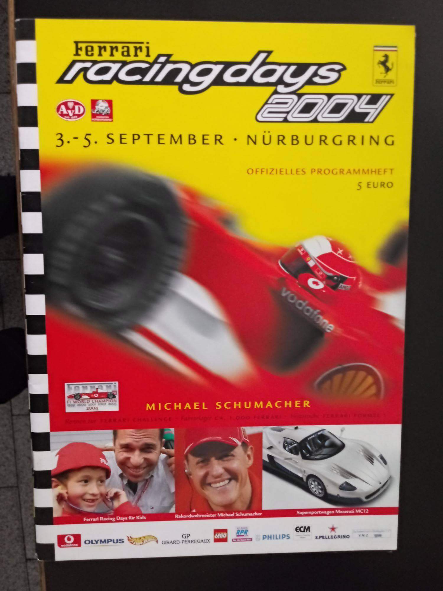 Ferrari Racing Days 2004:  Nurburgring 3-5 September
