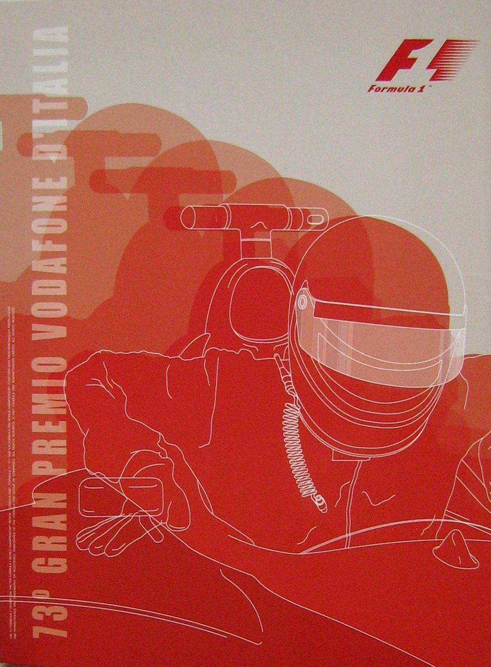 73° Gran Premio Vodafone D'Italia Monza 13-15 Sett.2002 Press Kit/Dossier Media