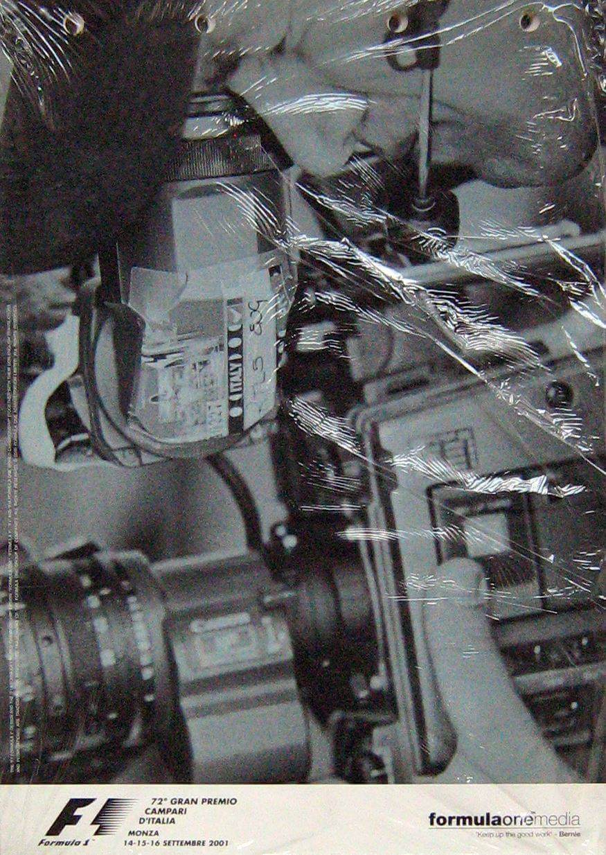 72° Gran Premio Campari D'Italia Monza14-16 Sett. 2001 Press Kit/Dossier Media