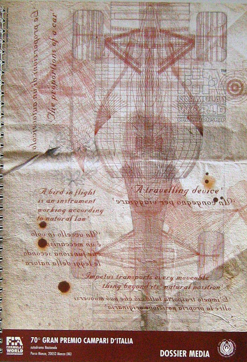 70° Gran Premio Campari D'Italia Monza 12 Sett.1999 Press Kit/Dossier Media