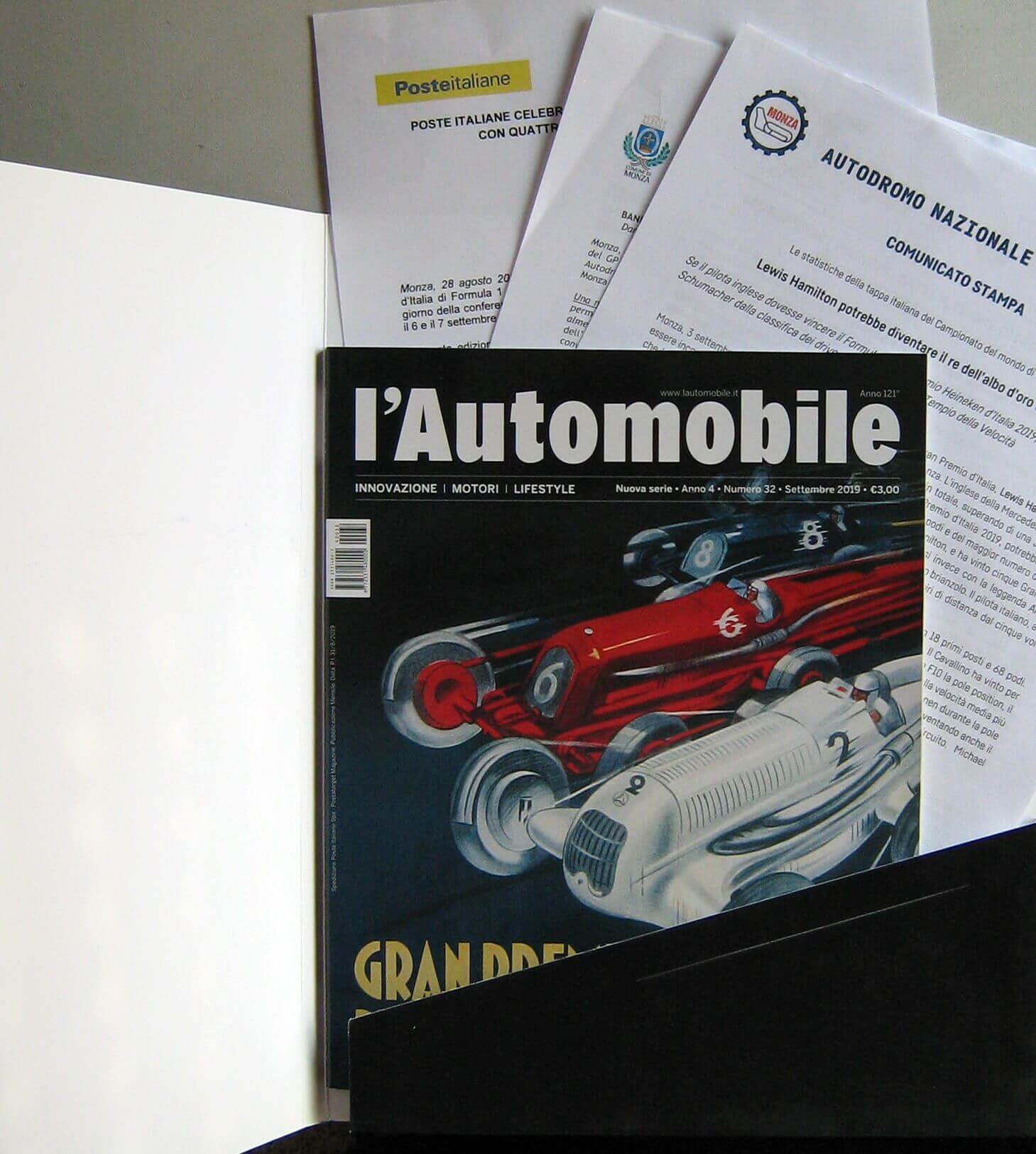 90° Gran Premio Heineken D'Italia Monza 6-8 Sett.2019 Press Kit/Dossier Media - Image 2