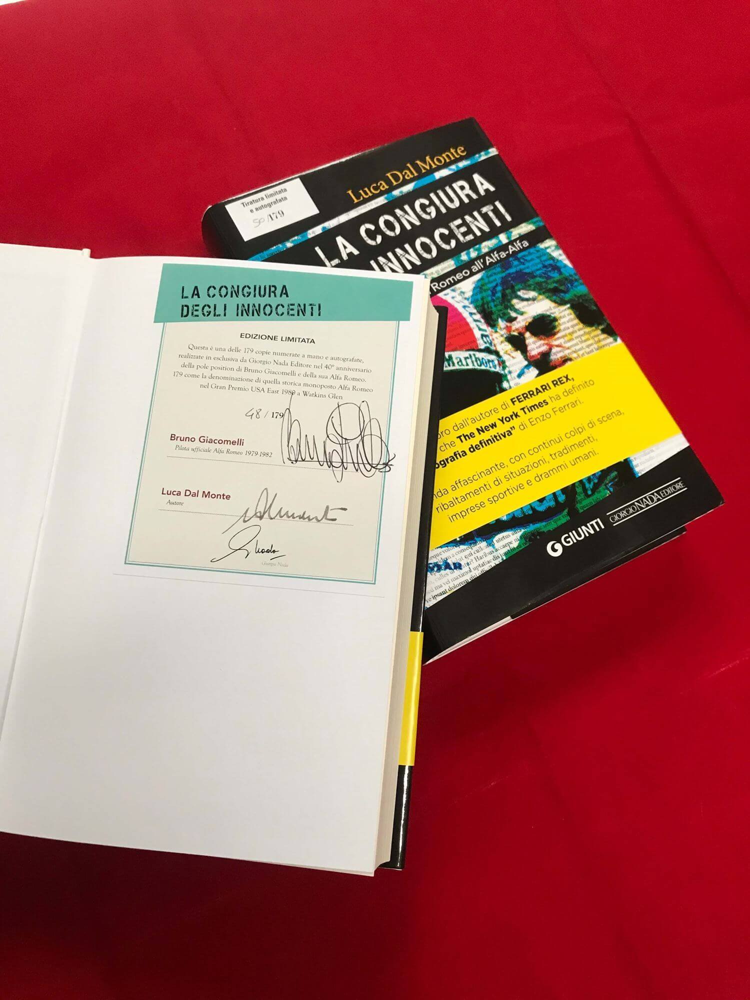 La Congiura Degli Innocenti/Edizione Limitata Numerata A Mano E Autografata Da Bruno Giacomelli E Luca Dal Monte - Image 4