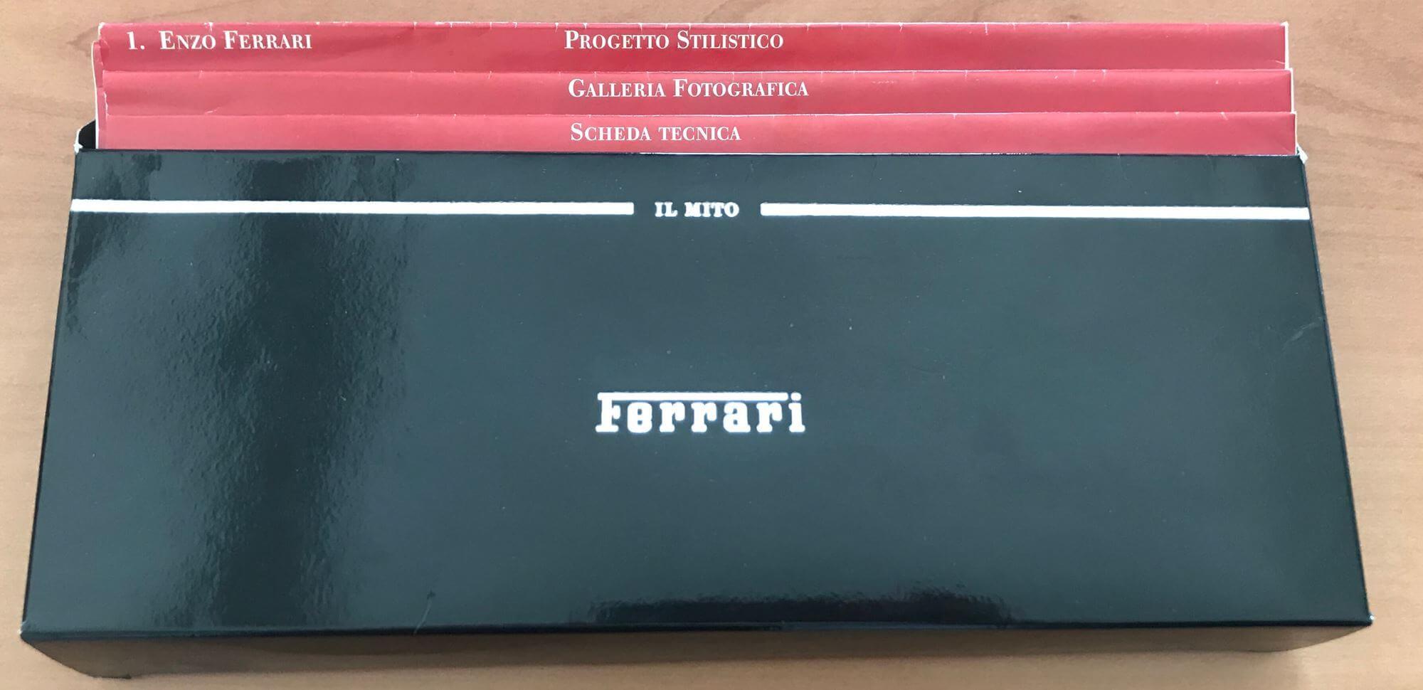 Il Mito Ferrari Settepieghe (Cofanetto Con 20 Pieghevoli)