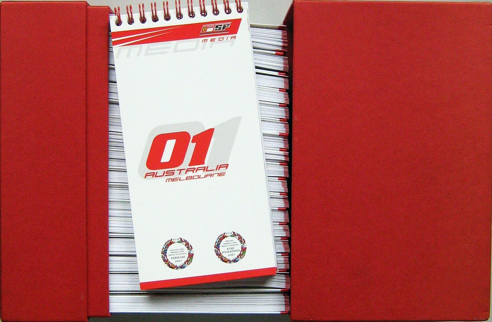 Ferrari Media Book 2008 (Con Cofanetto)