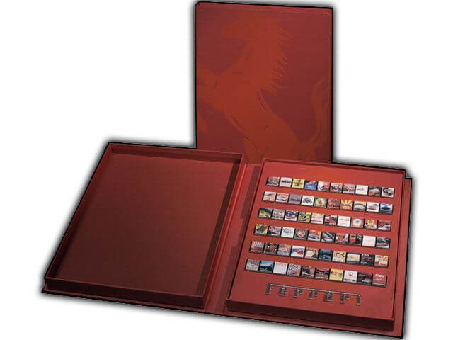 Ferrari Sessant’Anni In Sessanta Simboli 60 Smalti e 60 Litografie In Due Cofanetti - immagine 4