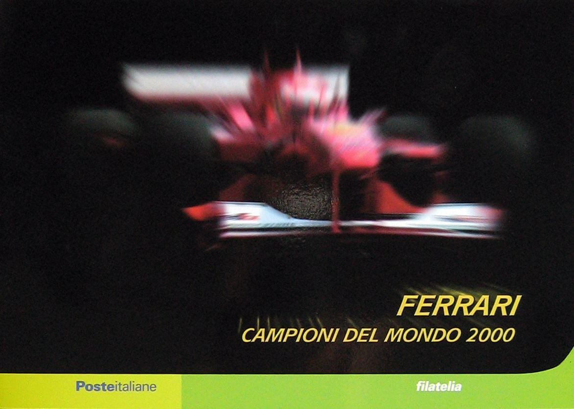 Ferrari Campioni Del Mondo 2000 - Collezione Di 3 Francobolli