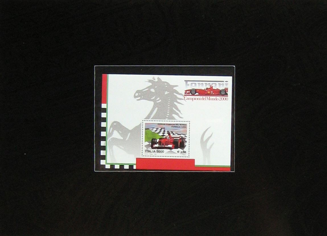 Ferrari Campioni Del Mondo 2000 - Collezione Di 3 Francobolli - Image 2