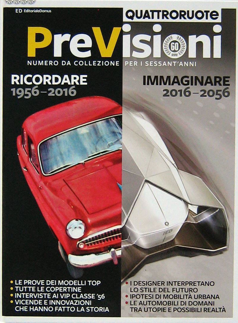 Quattroruote 1956-2016 Ricordare Immaginare (Due Volumi in Cofanetto) - immagine 3