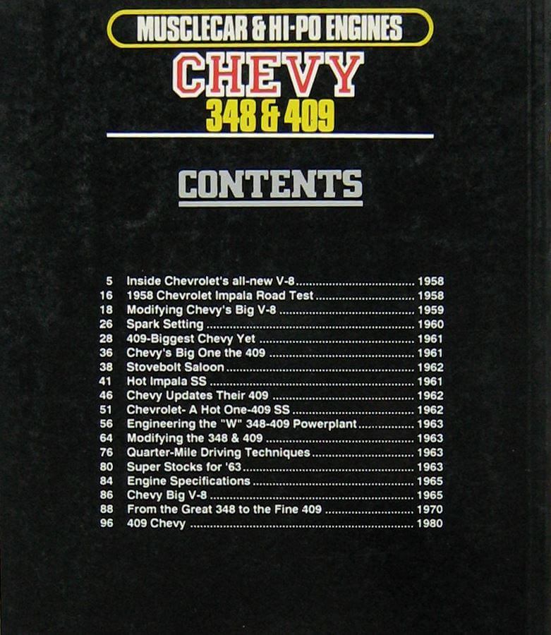 Musclecar & Hi-Po Engines: Chevy 348 & 409 - Image 2