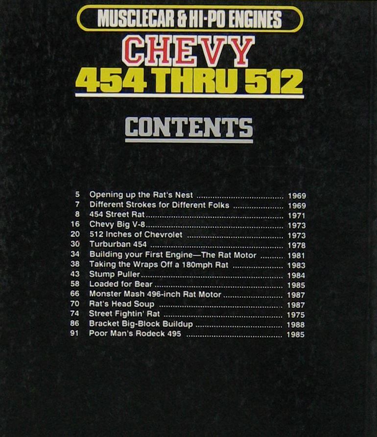 Musclecar & Hi-Po Engines: Chevy 454 Thru 512 - immagine 2