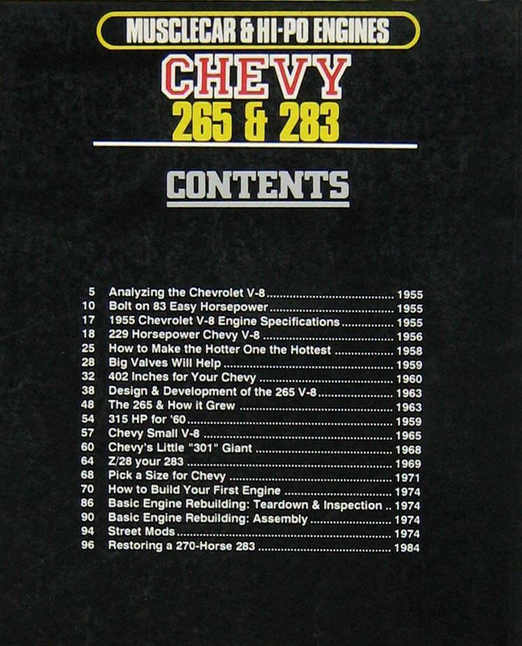 Musclecar & Hi-Po Engines: Chevy 265 & 283 - immagine 2