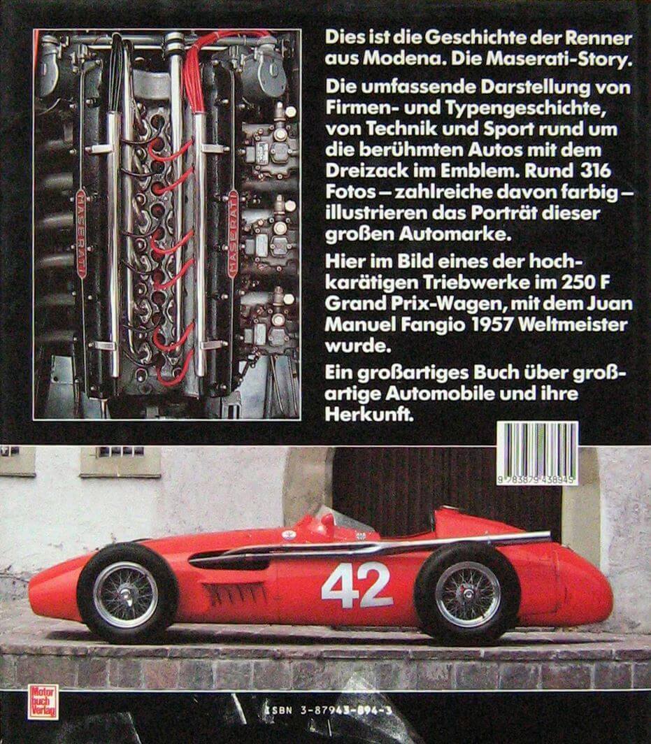 Maserati: Geschichte Technik Typen Sport - immagine 2