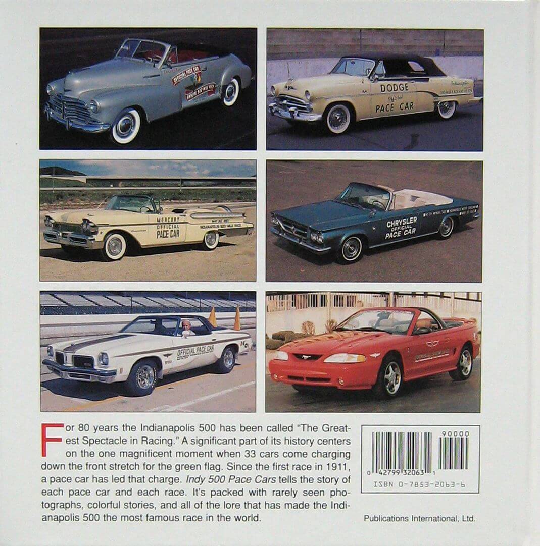 Indy 500 Pace Cars. Collector'S Edition - Image 2