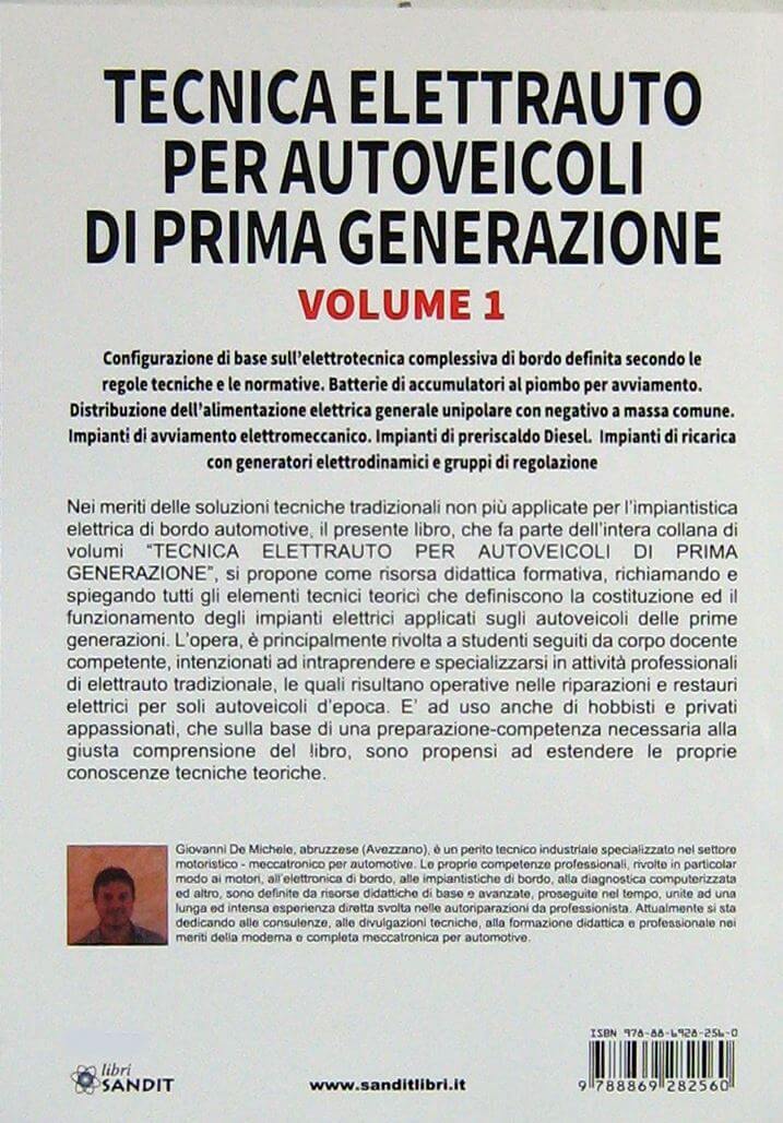 Tecnica Elettrauto Per Autoveicoli Di Prima Generazione Vol.1 - immagine 2