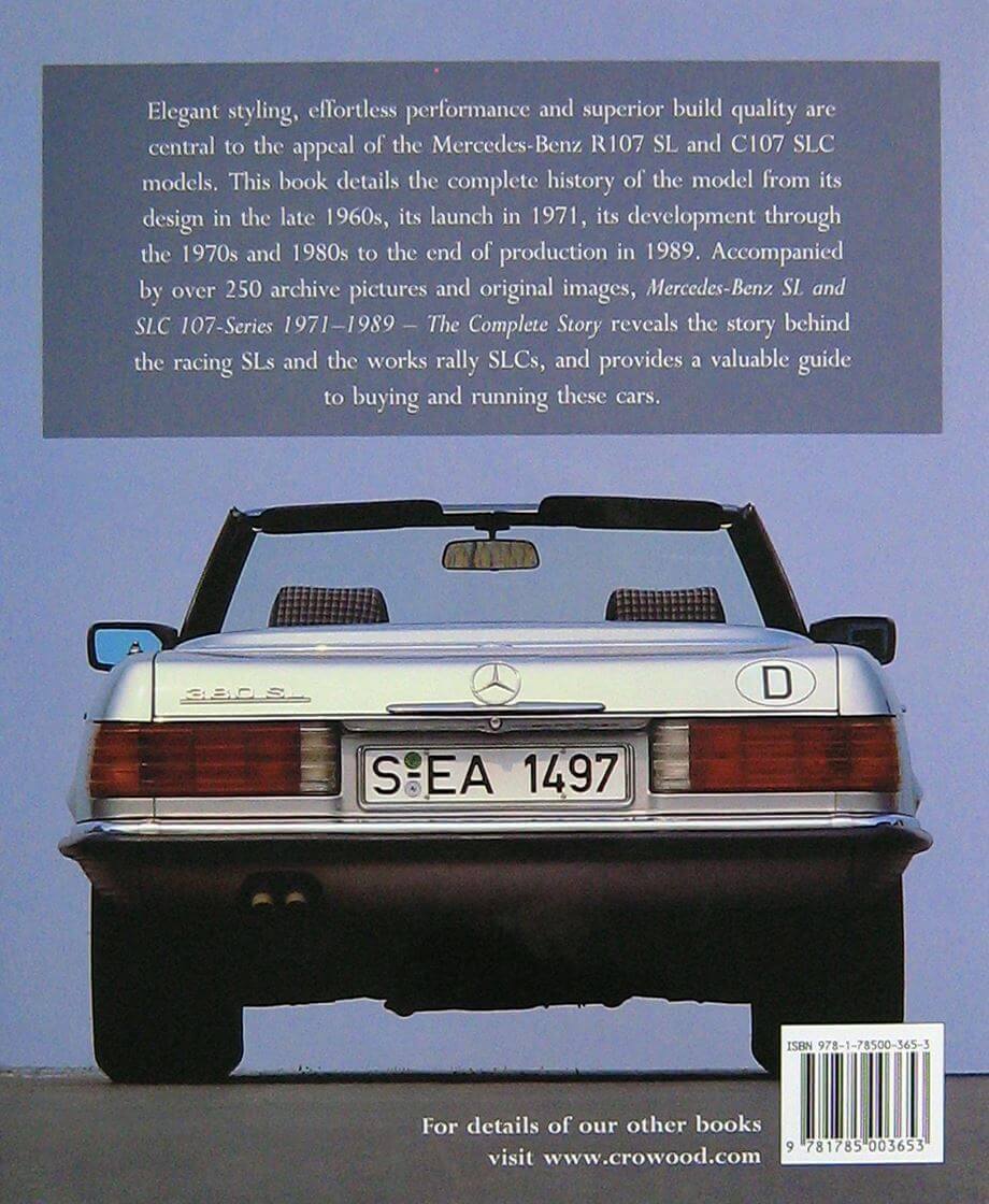 Mercedes Benz Sl And Slc 107 Series 1971-1989 The Complete Story - immagine 2